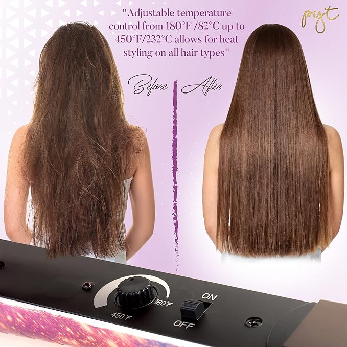 PYT Lola Tool Kit 1.25 Flat Iron 1 Curling Wand 19 mm 1 Mini Hair Straightener