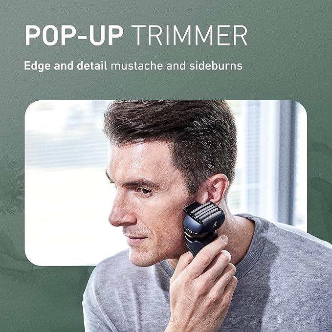 Panasonic ARC5 Electric Razor for Men with Pop-Up Trimmer Wet/Dry 5-Blade Shaver Men's Electric Razors for Shaving Face with Intelligent Shave Sensor and 16D Pivoting Head ES-LV67-K (Black)