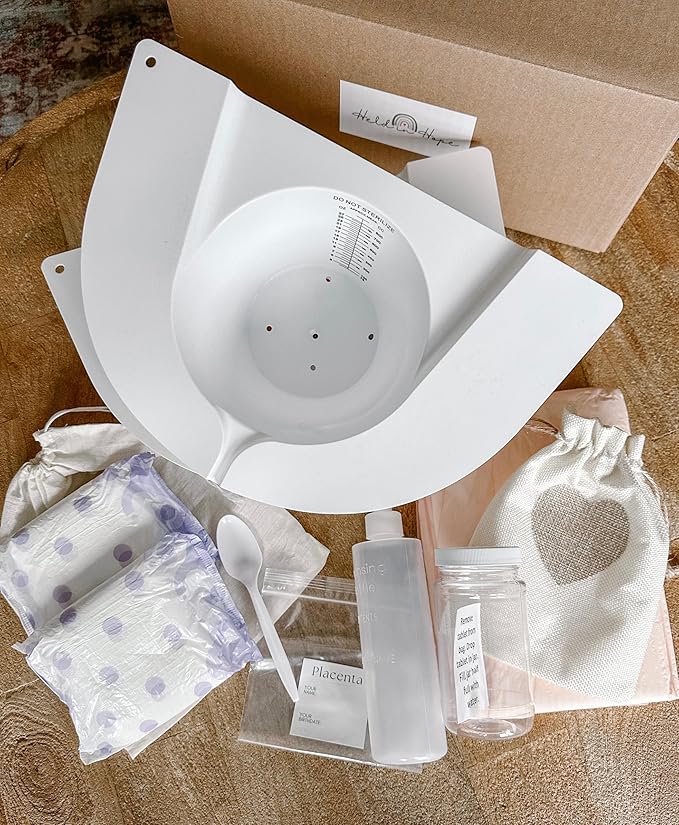 Miscarriage Kit-Kit with Supplies Educational Materials and Care Items for Women Experiencing First Trimester Pregnancy Loss