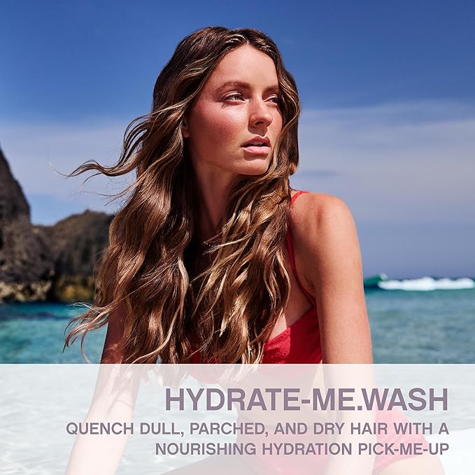 KEVIN.MURPHY HYDRATE-ME.WASH - Hydrating Shampoo for Natural &amp Coloured Hair - For Dull Parched &amp Dry Hair - Deep Nourish Shampoos - 250 ml / 8.4 fl oz