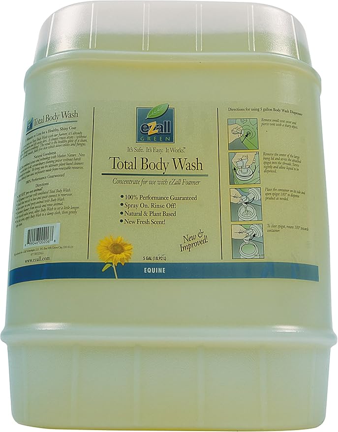 eZall BODY WASH GREEN Neutral 5 Gallon