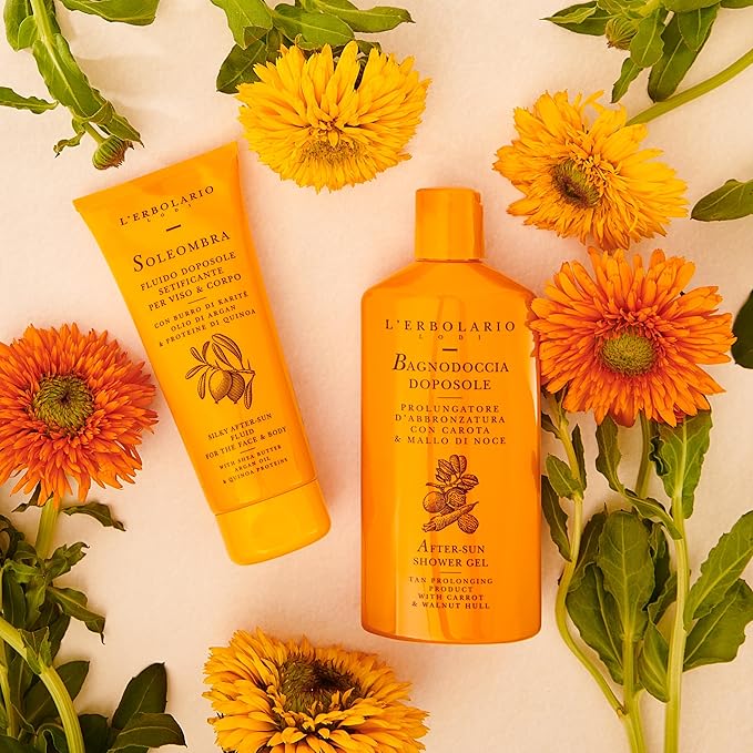 L'Erbolario After Sun Tan Preserving Bath and Shower Foam