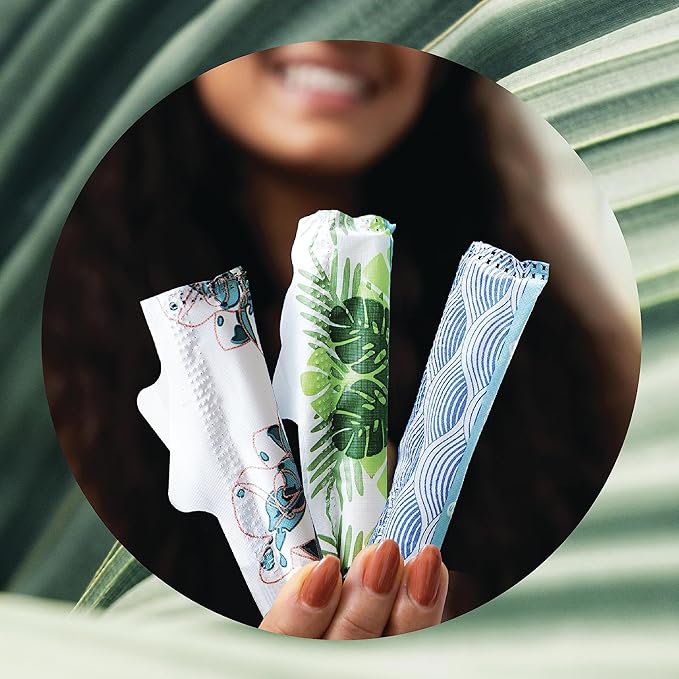 L. Cotton Tampons Regular Absorbency Contains an Organic Cotton Core Made Without Synthetic Pesticides or Fragrances 84 Count (2 Packs of 42)