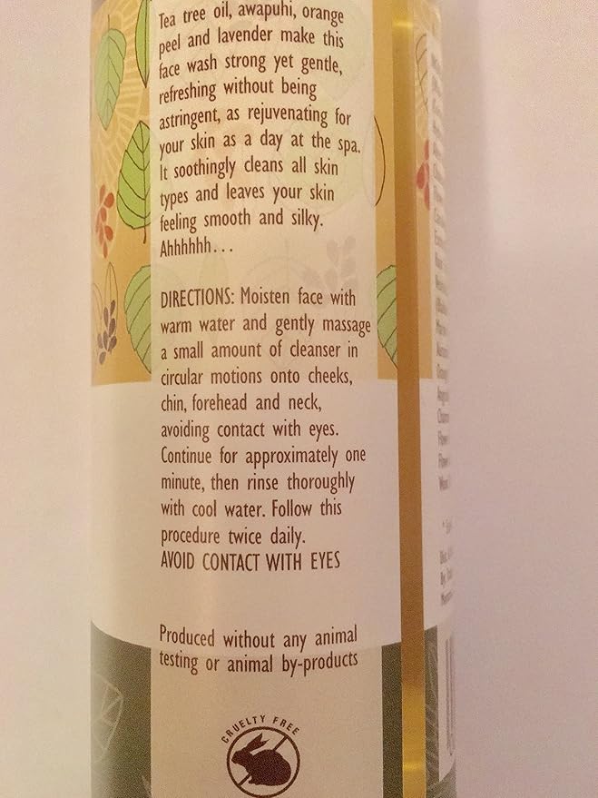 Trader Joes Spa Face Wash with Tea Tree Tingle Body Wash