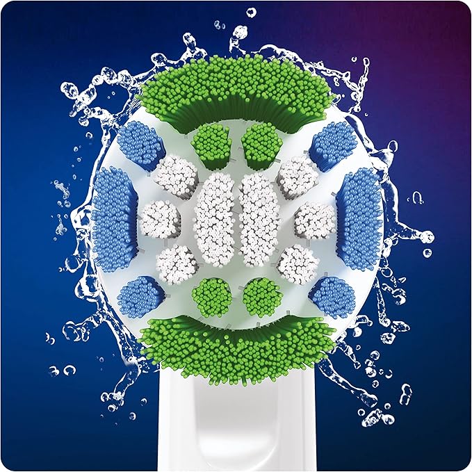 Oral-B Precision Clean Replacement Brush Heads CleanMaximiser Bristles Pack of 8