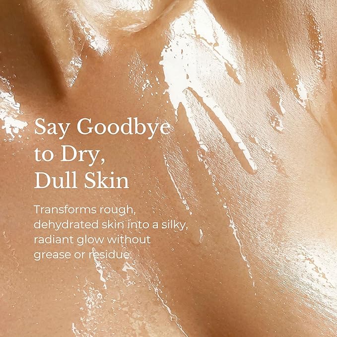 Juara Candlenut Glow Body Oil - Lightweight Dry Oil with Coconut &amp Moringa - Hydrating Body Moisturizer for Dewy Luminous Skin - Fast Absorbing Non-Greasy Formula - Natural Botanical Blend