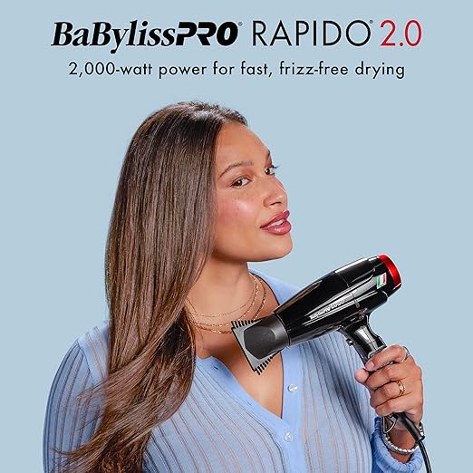 BaBylissPRO High Speed Rapido 2.0 Hair Dryer