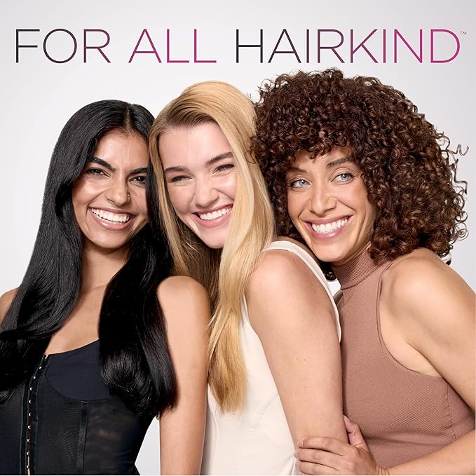 Shark FlexFusion Hair Dryer with Fusion Hair Brush Diffuser Ceramic Air Styler with Auto-Wrap Hair Curlers Ceramic Plates Metallic Mist HD642
