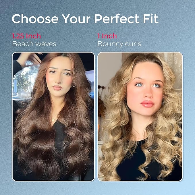 TYMO CURLPRO Automatic Curling Iron 1.25 + TYMO Argan Hair Oil Spray