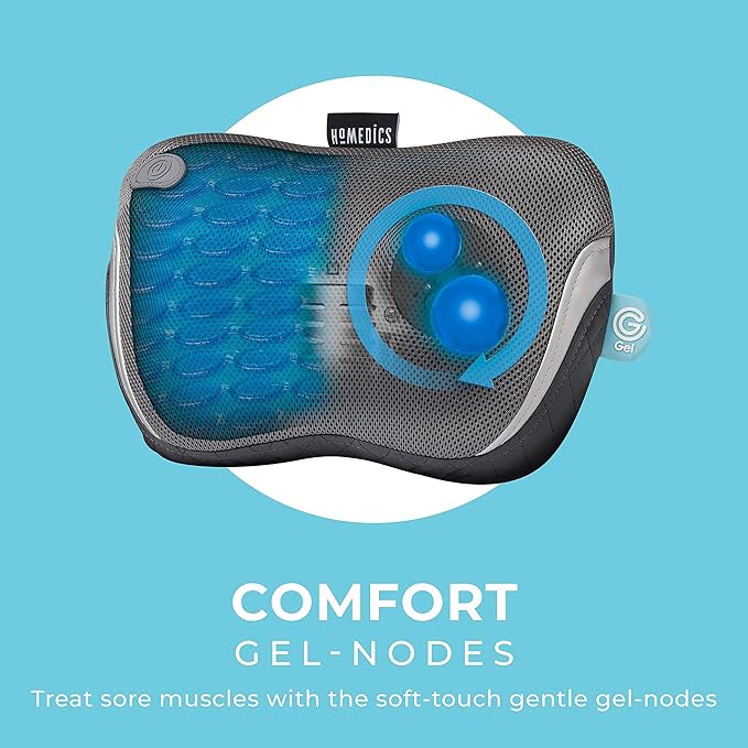 Homedics Gentle Touch Gel Cordless Massager with Heat