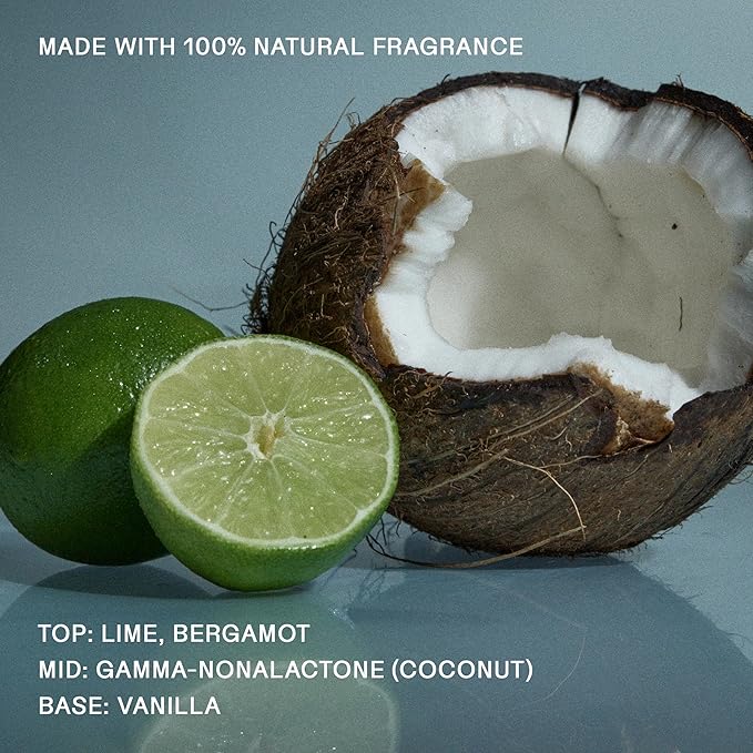 Each &amp Every Body Wash for Women and Men - Skin Feels Hydrated Smooth &amp Soft - Ceramides Lactic Acid AHA &amp Moringa Oil - 100% Natural Fragrance Gel - Eternal Summer Coconut &amp Lime -