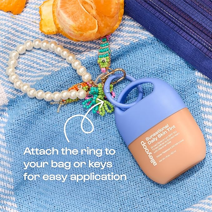 Alleyoop Sunsational Tinted Moisturizer SPF 50 for Face Broad Spectrum – 100% Mineral Face Sunscreen with Jojoba Hydrating &amp Soothing Tinted Sunscreen Vegan &amp Cruelty-Free (Sunrise)