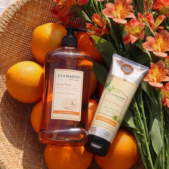 A LA MAISON Orange Bergamot Body Wash 25.36 Fl Oz 2 Pack
