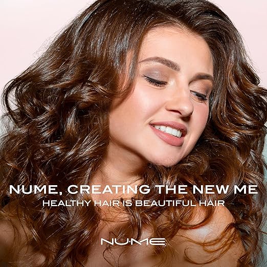 NuMe Classic Ceramic Curling Wand - Tourmaline 25mm Barrel Hair Curler Negative Ion Conditioning Far Infrared Heat - All Hair Types