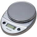 Escali Primo Digital Food Scale Multi-Functional Kitchen Scale and Baking Scale for Precise Weight Measuring and Portion Control 8.5 x 6 x 1.5 inches Chrome