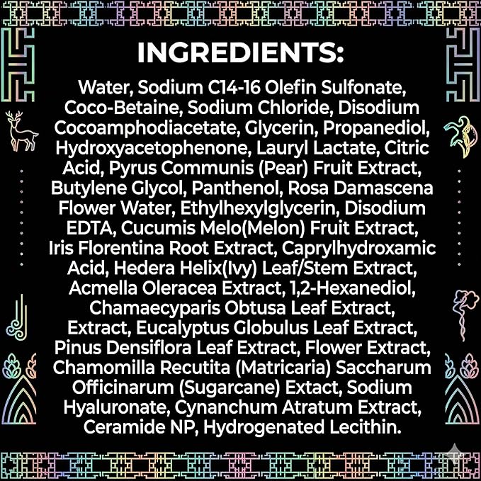 Nourishing Body Wash – Refreshing Deodorizing Cleanser for Mature Skin – Washes Away Body Odors (Nonenal) – Triple Hydration with Ceramide NP Panthenol Hyaluronic Acid - 18.59 Fl Oz