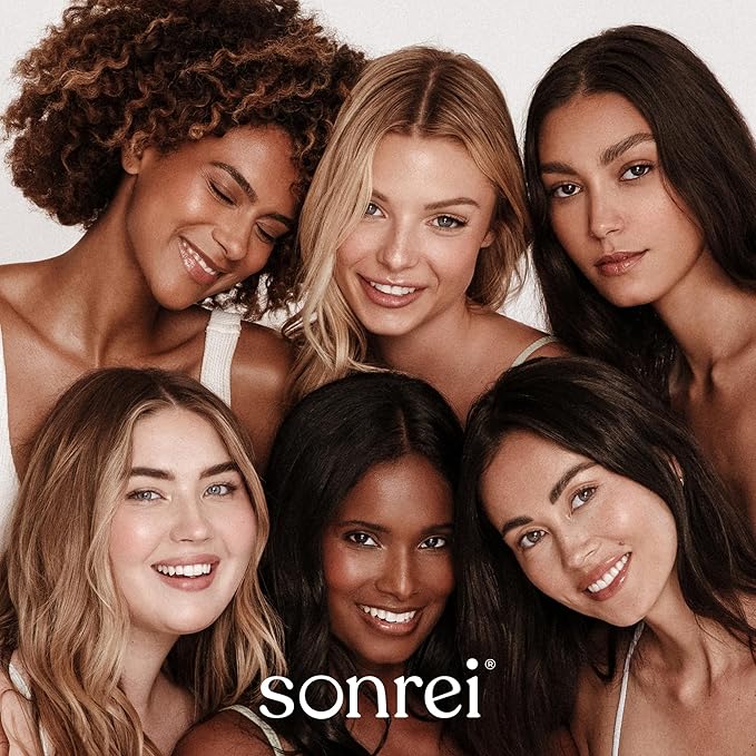 Sonrei Clearly Zinq Hydrating Tinted Facial SPF 35 + Anti-aging Growth Factor Sunscreen Mineral Gel &amp Primer | Broad Spectrum UV Protection | Water Resistant Vegan | Non-greasy with 2 REFILL 3-P