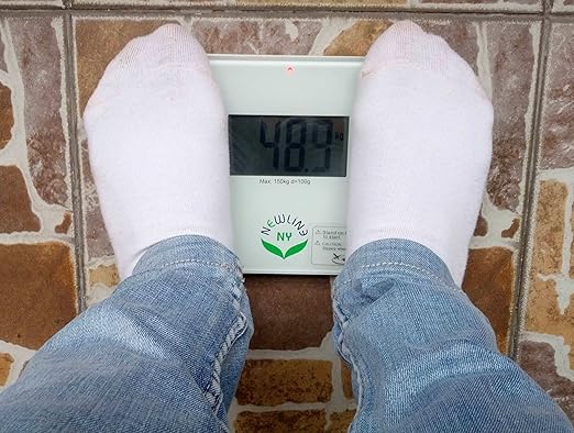 NewlineNY Auto Step On Super Mini Travel Bathroom Scale 5.25 x 8.5 SBB0638SM: Strawberry Ice