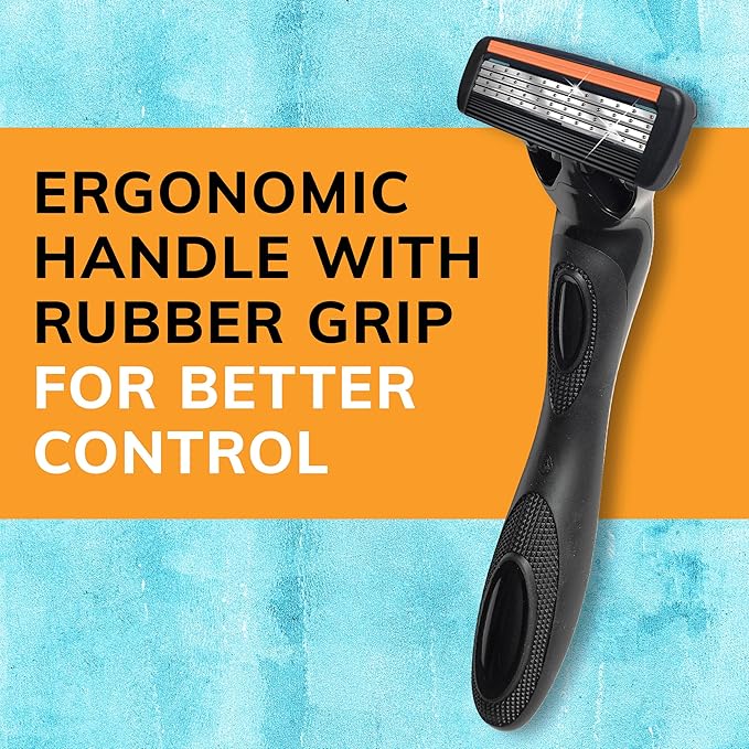 BIC Flex 4 Hybrid Men's 4-Blade Disposable Razor 2 Handles and 20 Cartridges Smooth and Close Shave